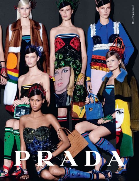 prada model collage|prada women.